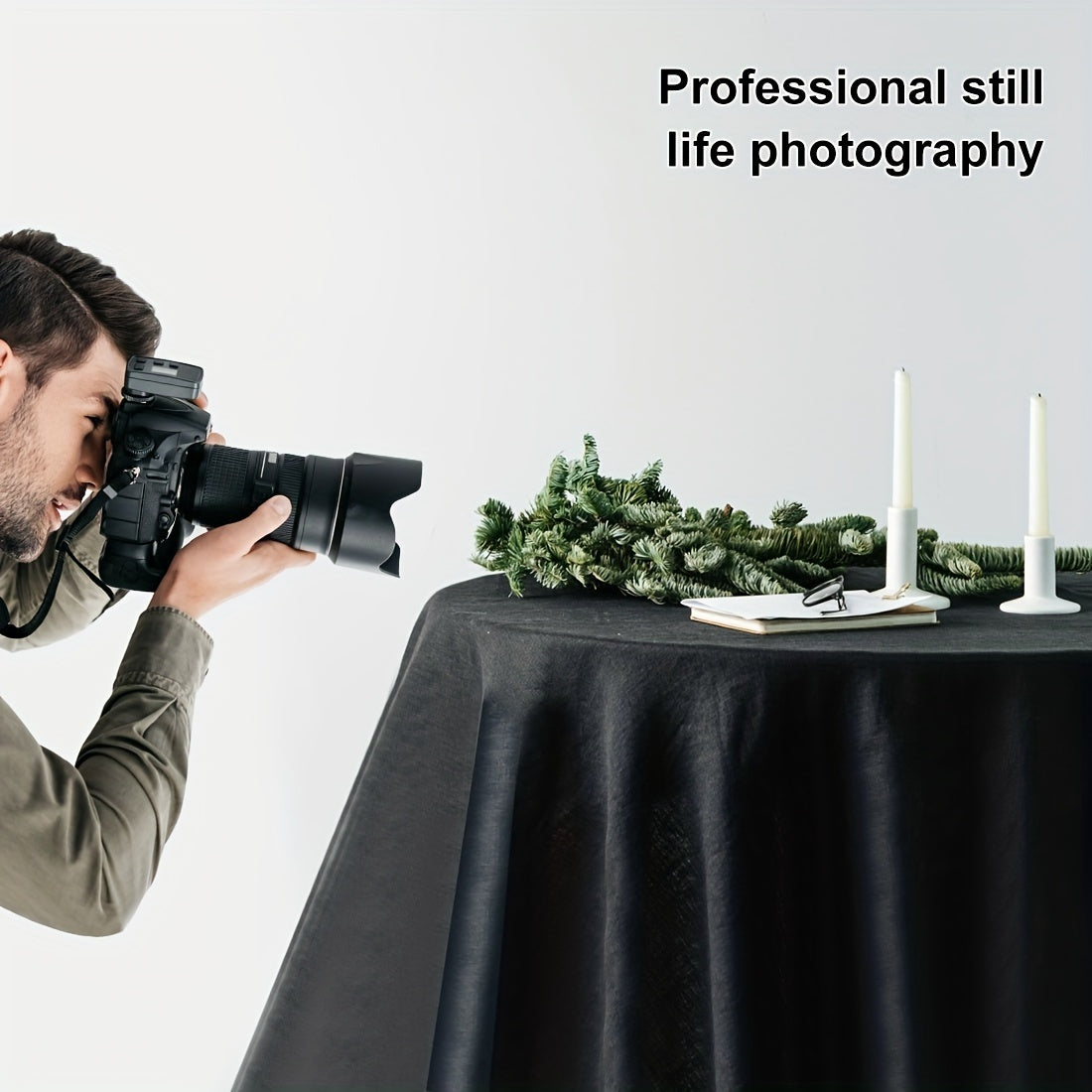 Fundo fotográfico profissional PULUZ - 39,4" x 59" - Tecido de fundo para estúdio fotográfico.