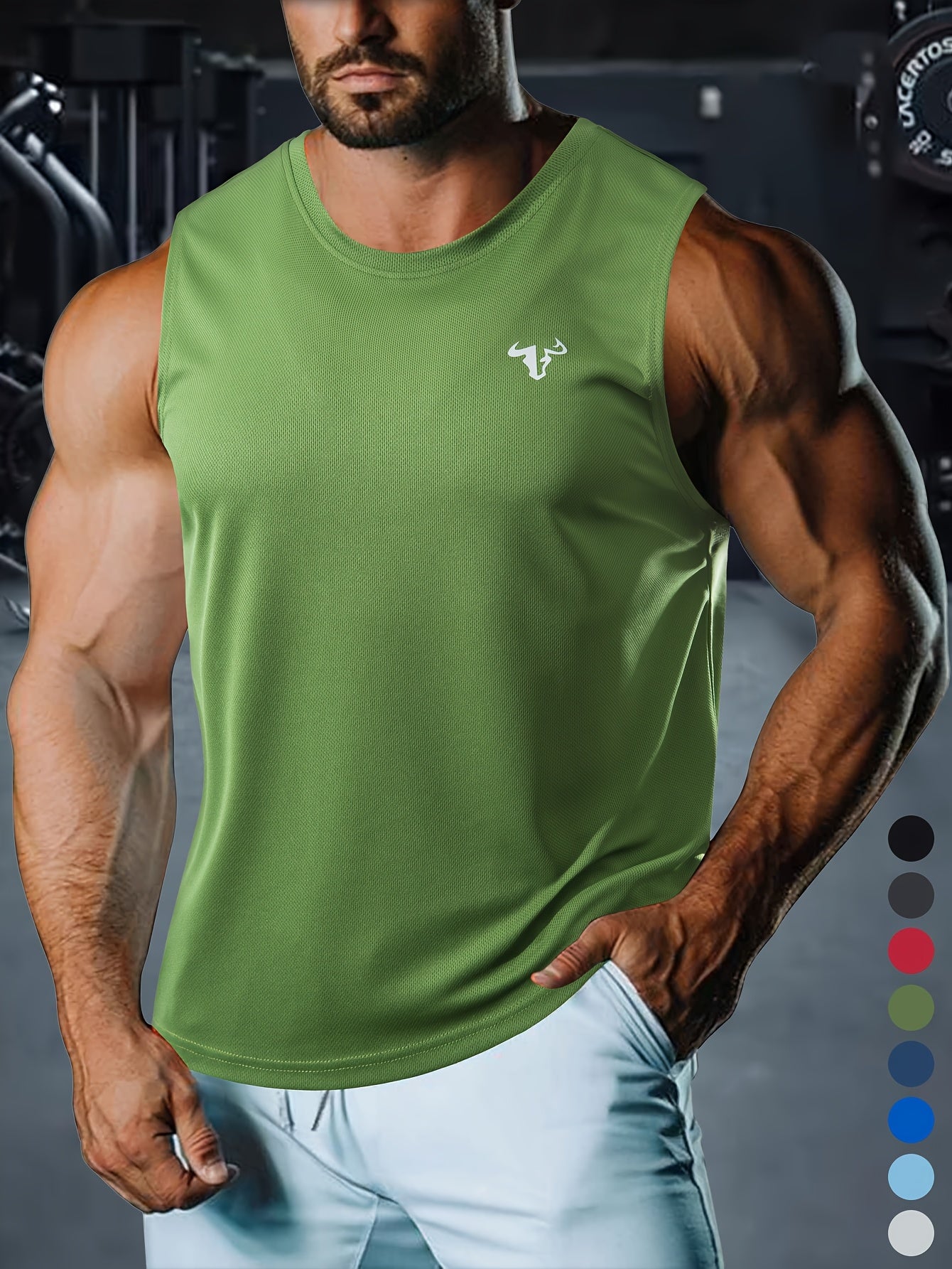 Camiseta Masculina Casual de Verão – Sem Mangas, Leve e Confortável