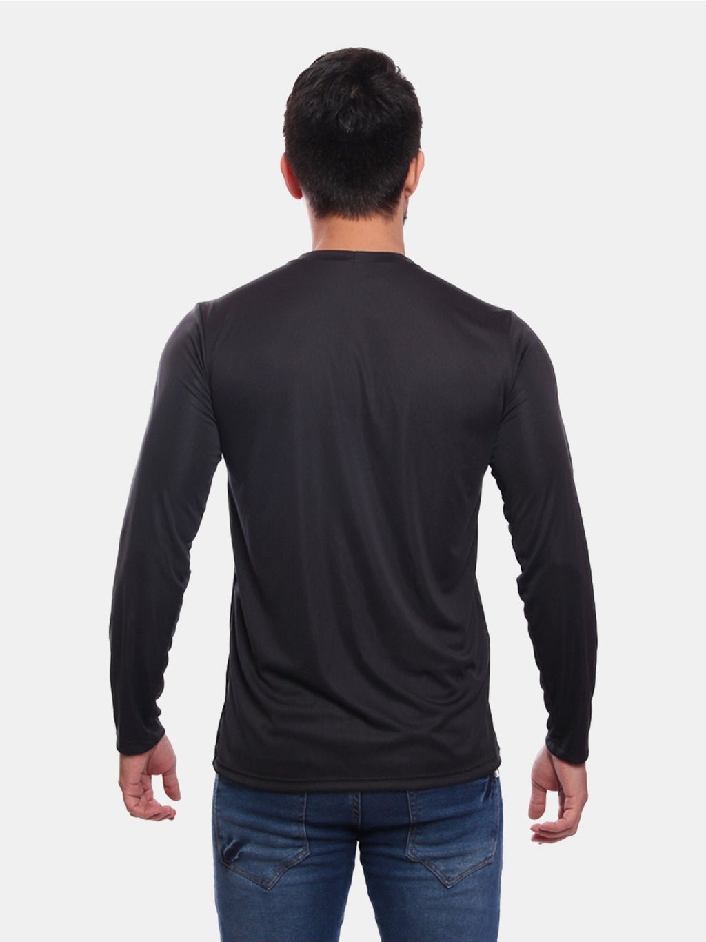 Pacote com 2 Camisetas Masculinas de Manga Comprida – Proteção UV e Efeito Segunda Pele