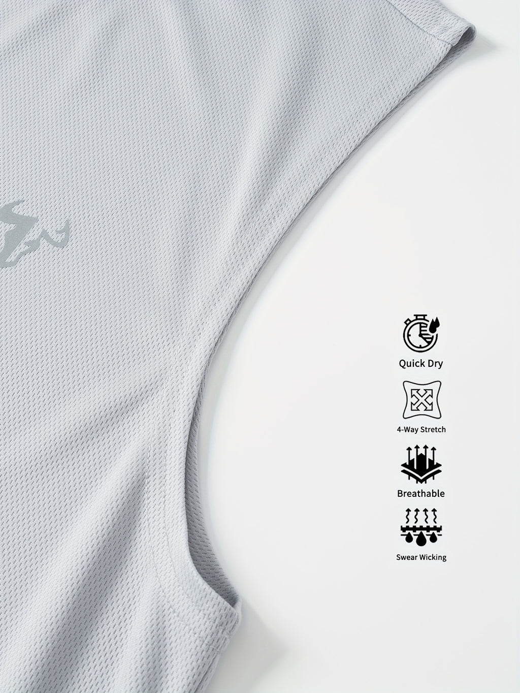 Camiseta Masculina Casual de Verão – Sem Mangas, Leve e Confortável