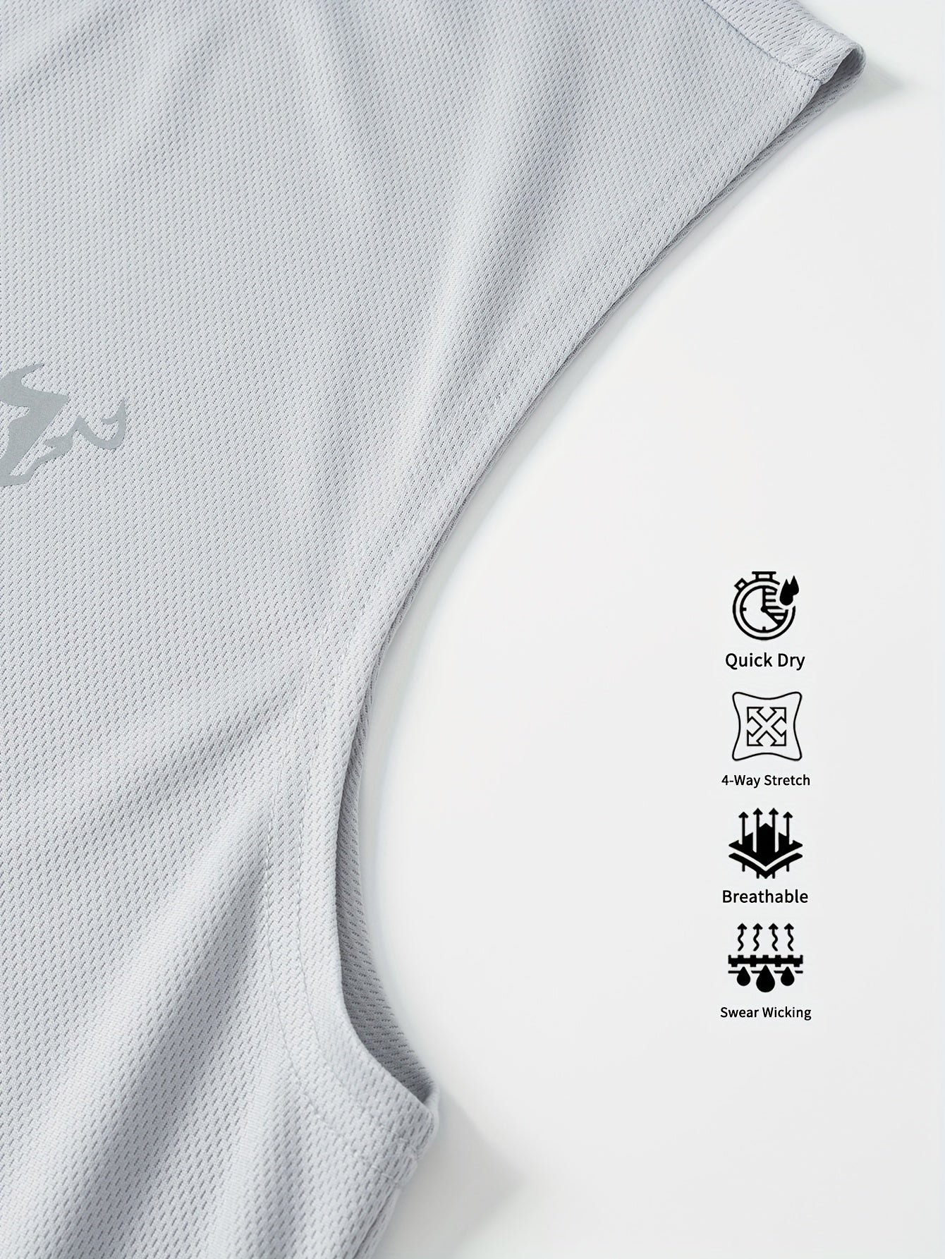 Camiseta Masculina Casual de Verão – Sem Mangas, Leve e Confortável