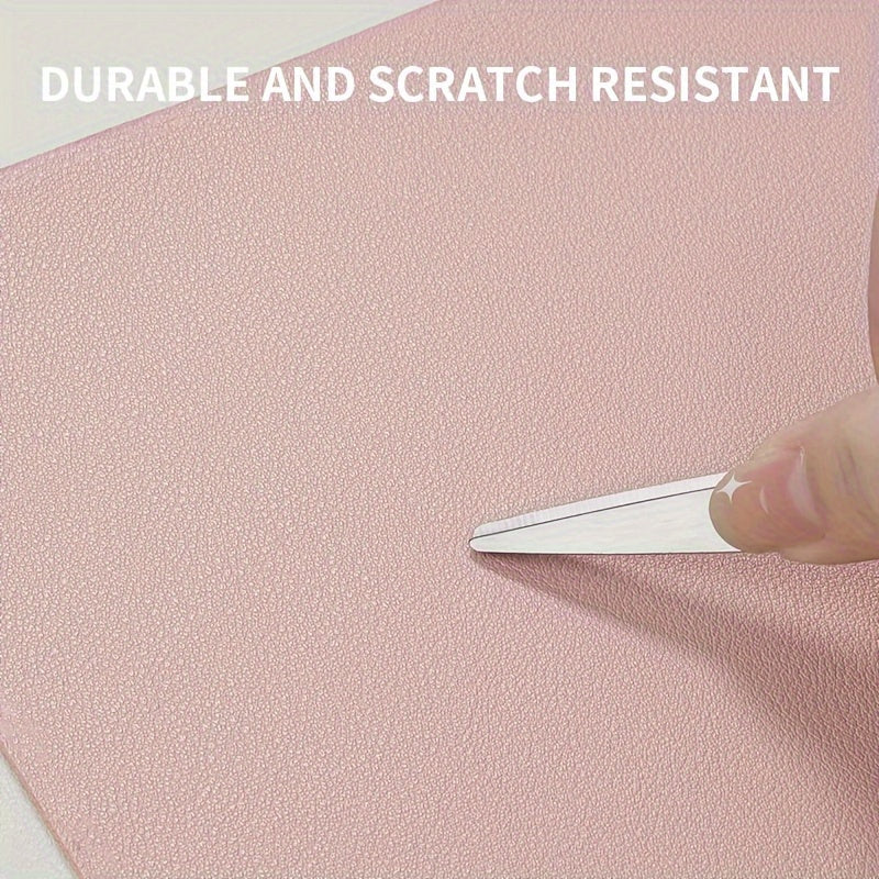 Tapete de mesa premium em couro sintéticoe