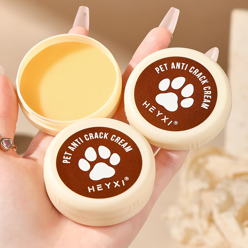Creme hidratante para patas e focinho de animais de estimação HEYXI, 20g, creme suave e macio para cães, rápida absorção, proteção contra calor e superfícies quentes de estradas, uso universal, cuidado em todas as es