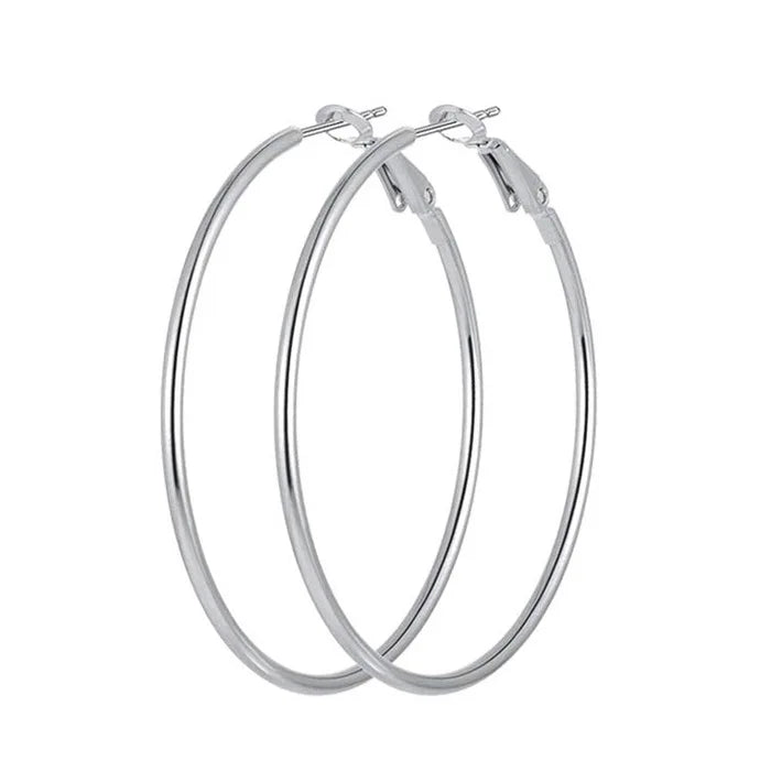 Brincos de argola grandes