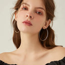 Brincos de argola grandes