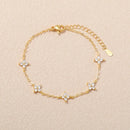 Novas pulseiras de aço inoxidável, ajustável com corrente