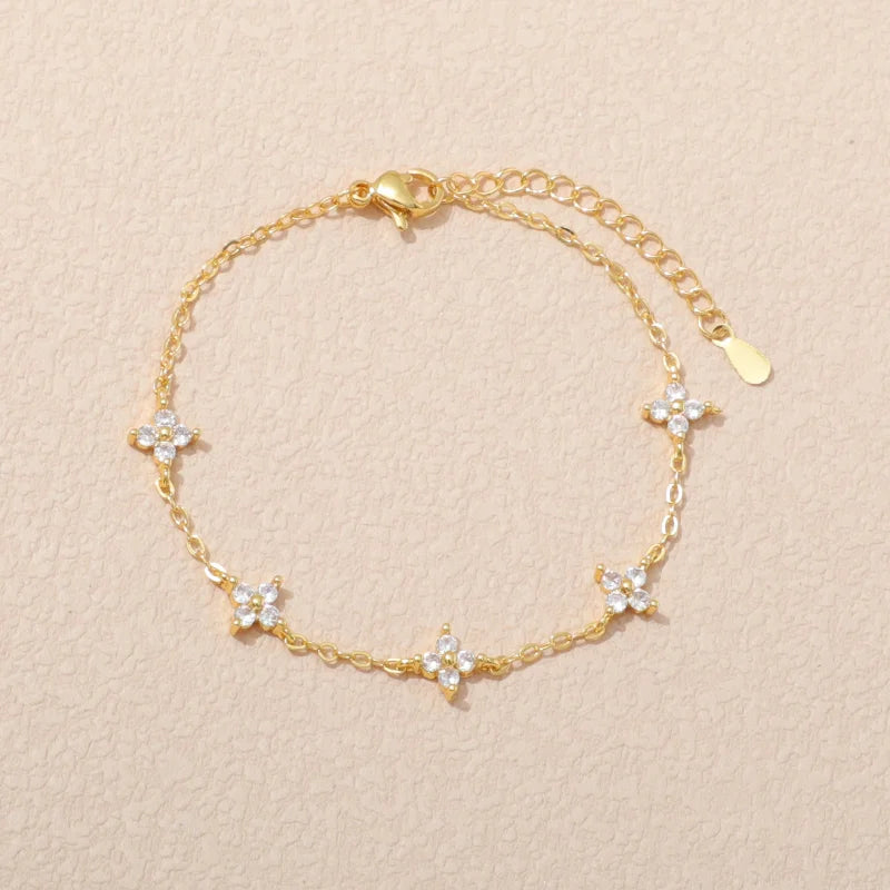 Novas pulseiras de aço inoxidável, ajustável com corrente