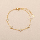 Novas pulseiras de aço inoxidável, ajustável com corrente