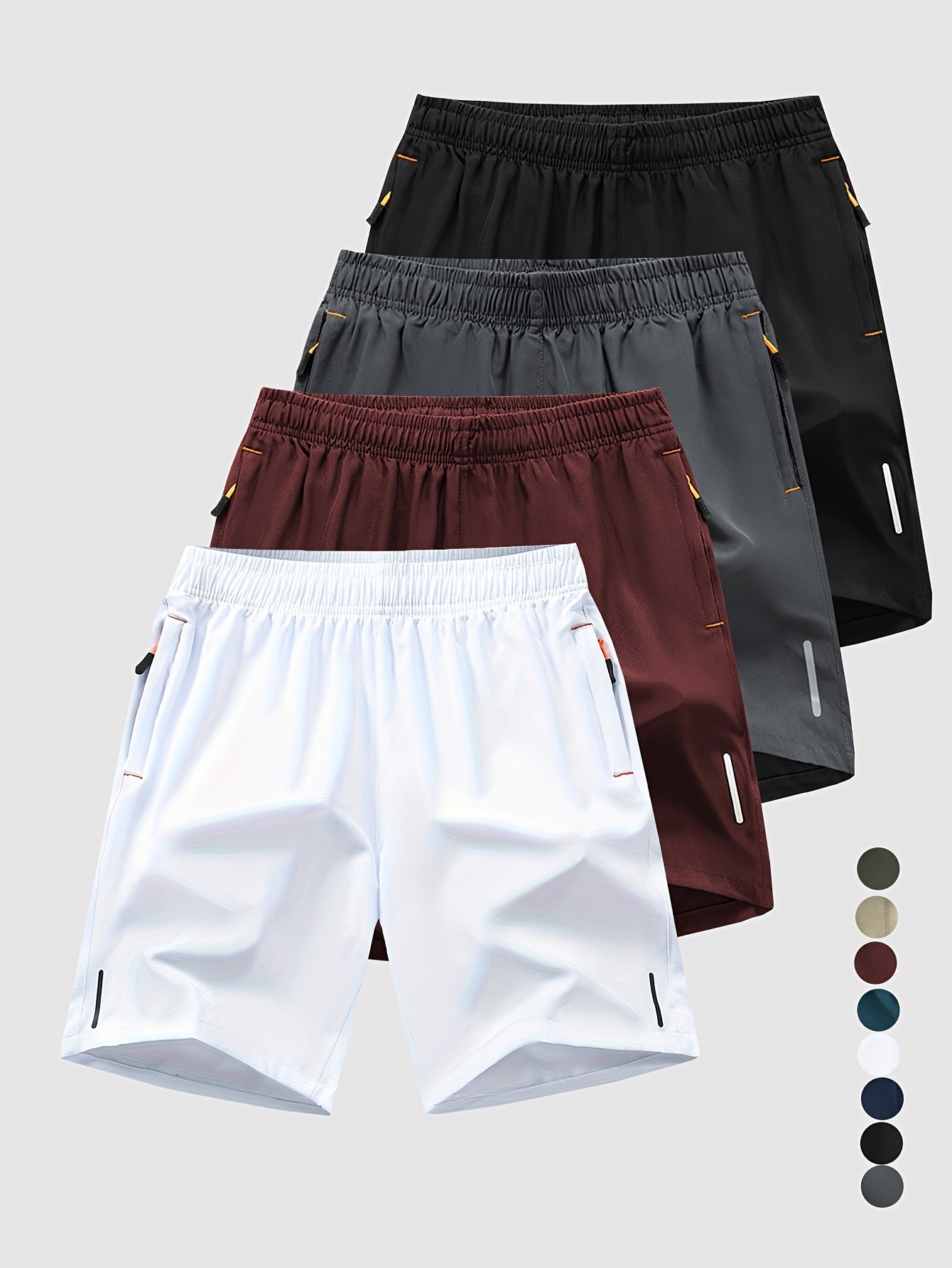 Conjunto Individual de Calções Casuais Masculinos – Estilo Moderno para Esporte e Corrida
