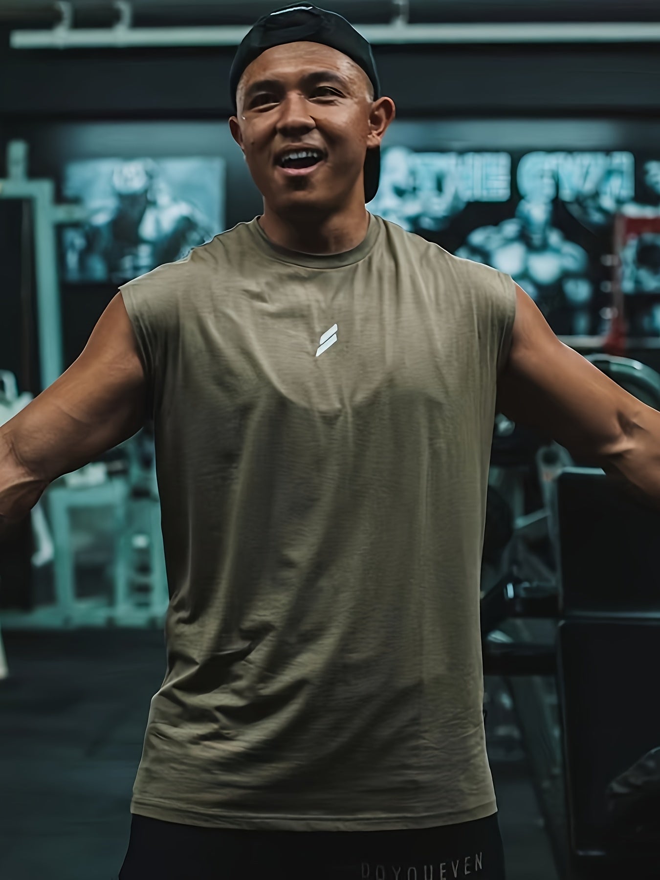 Camiseta Fitness Masculina de Verão – Secagem Rápida e Respirável