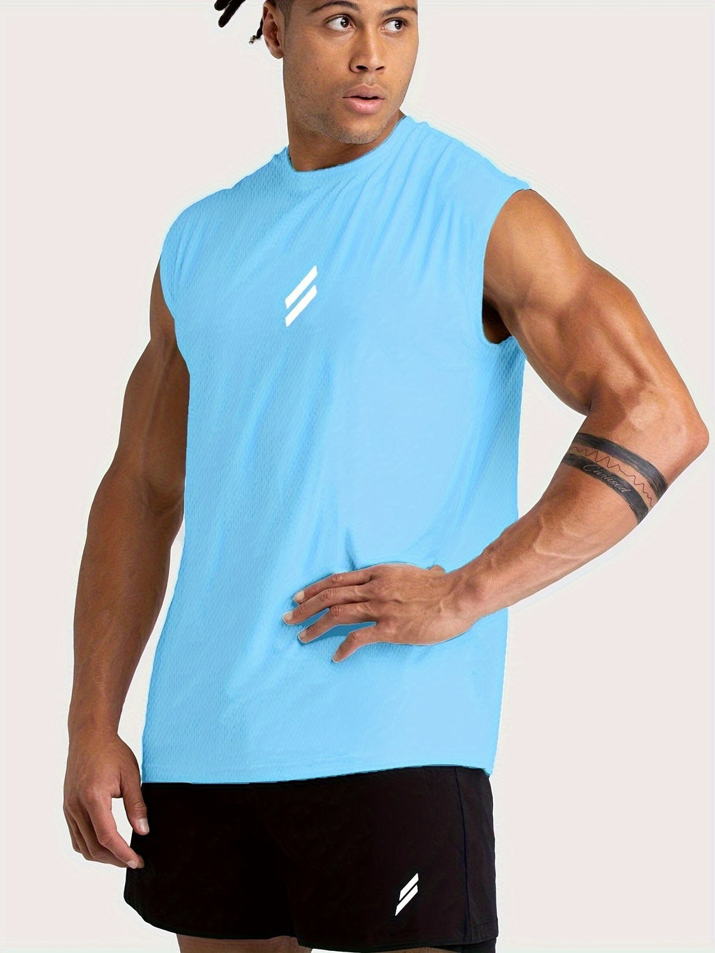 Camiseta Fitness Masculina de Verão – Secagem Rápida e Respirável