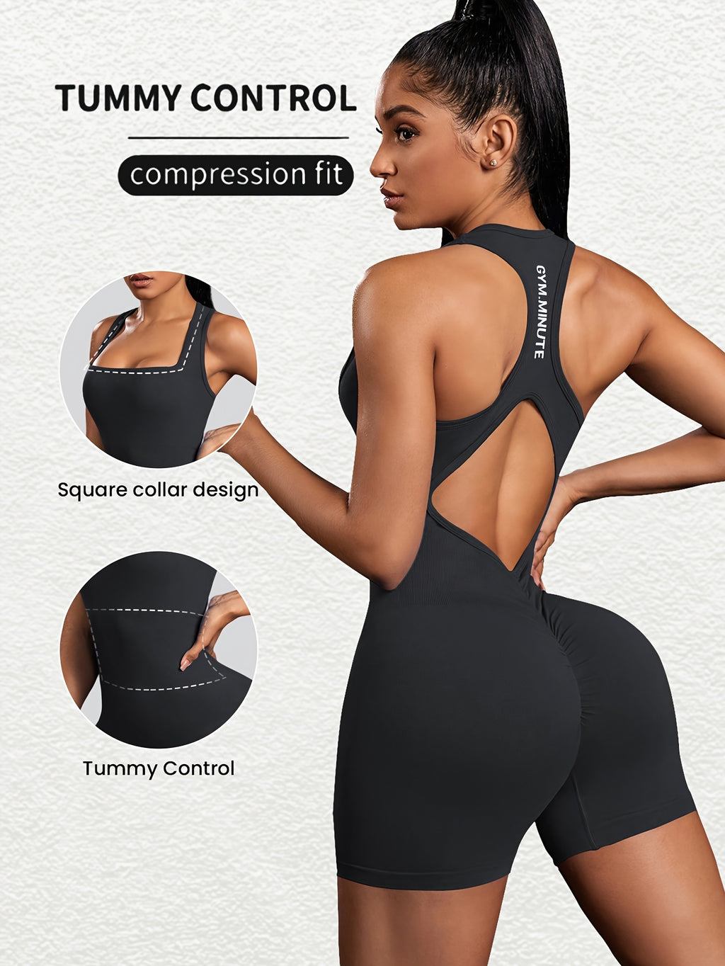Body feminino de alta elasticidade com controle abdominal, sexy e que levanta o bumbum