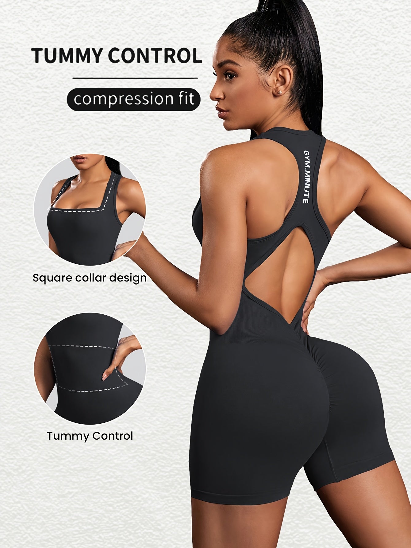 Body feminino de alta elasticidade com controle abdominal, sexy e que levanta o bumbum