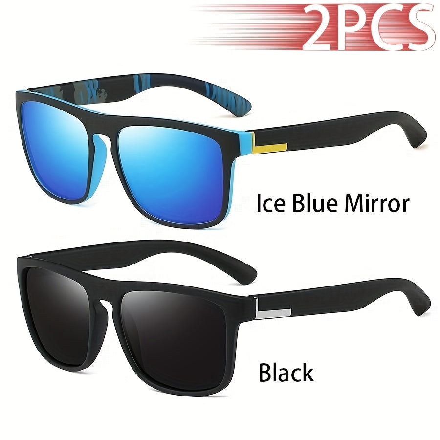 Óculos de grau quadrados retrô clássico, Antirreflexo, armação completa, lentes azul-gelo, estampa preta,design elegante e durável | Óculos estilo retrô