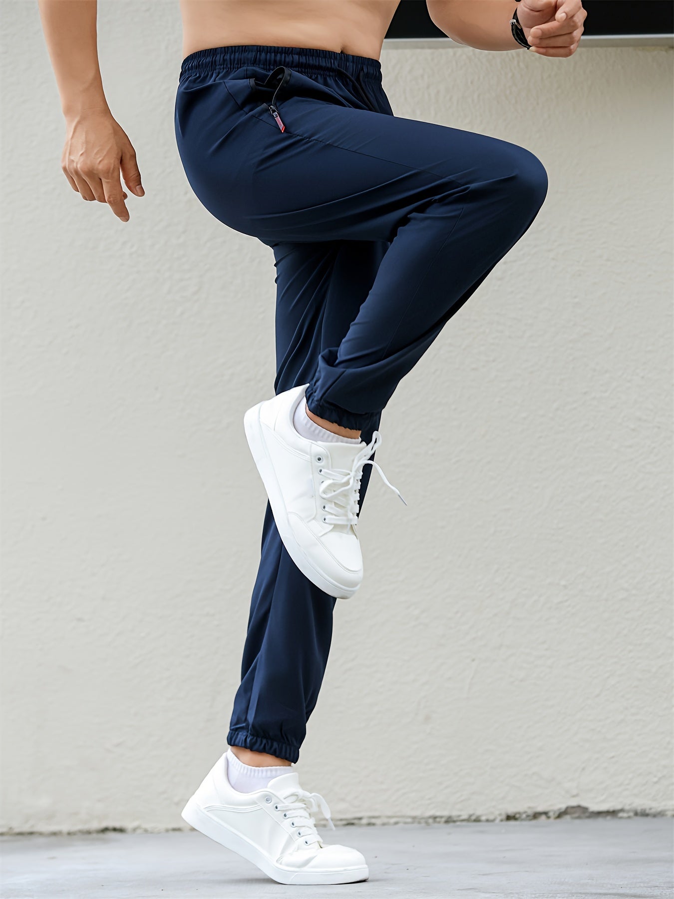 Calça Esportiva Masculina de Secagem Rápida – Leve e Respirável (Modelo Jogger)