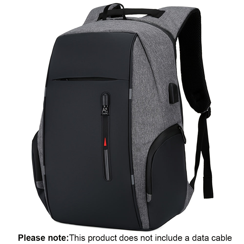 Mochila para laptop, bolsa de viagem executiva antifurto, adequada para homens e mulheres, projetada para laptops de 15,6 polegadas.