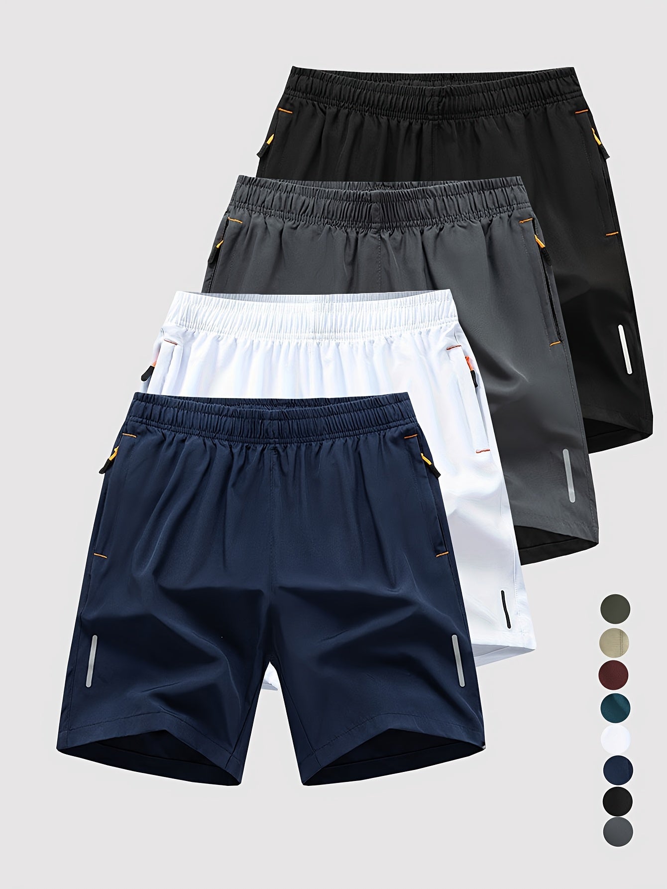 Conjunto Individual de Calções Casuais Masculinos – Estilo Moderno para Esporte e Corrida