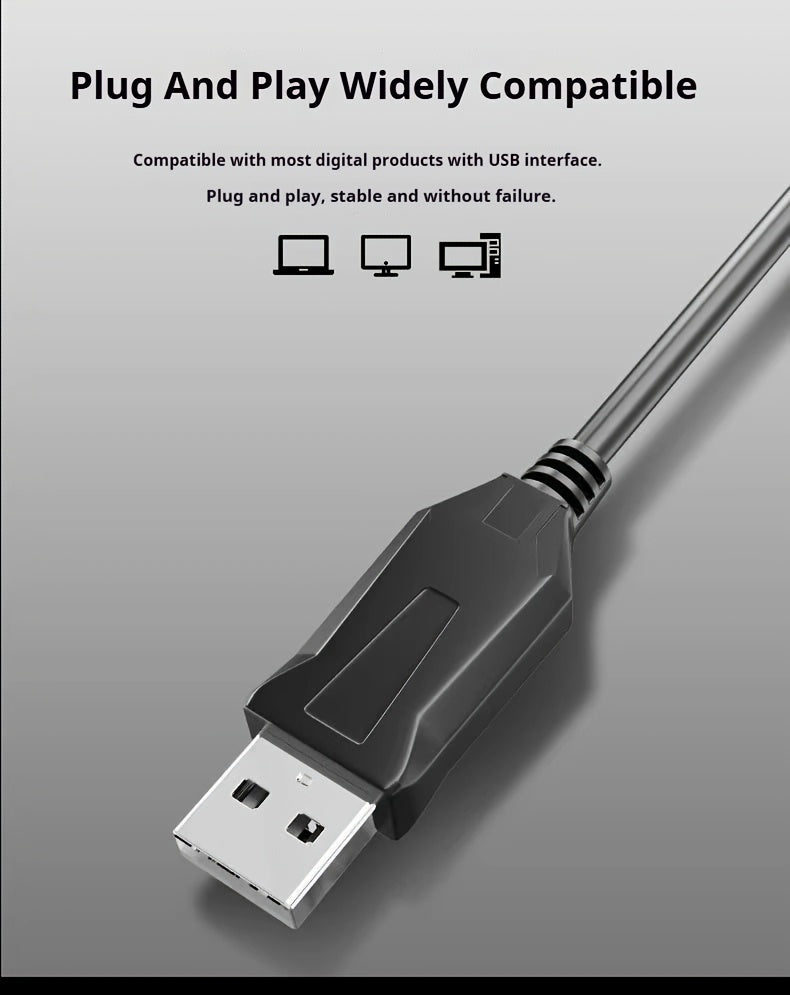 Teclado Gamer com Fio Silencioso EWEADN com 104 Tecla