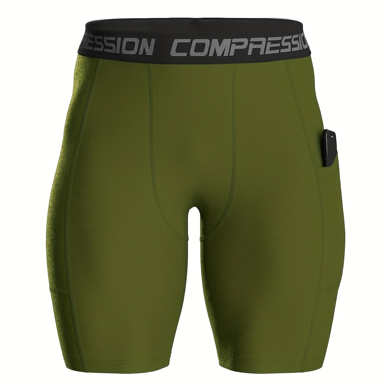 Calções de Ciclismo Masculinos – Compressão, Respiráveis e Secagem Rápida