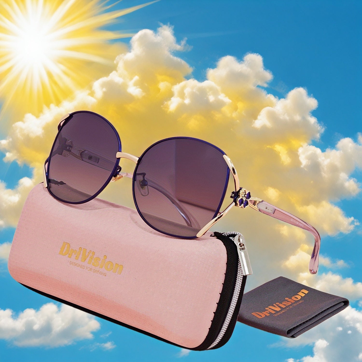 Óculos de sol unissex DriVision