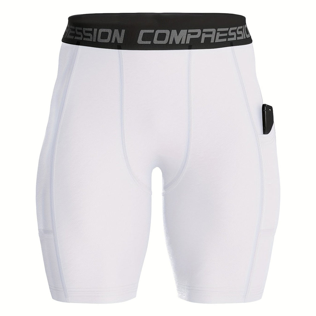 Calções de Ciclismo Masculinos – Compressão, Respiráveis e Secagem Rápida