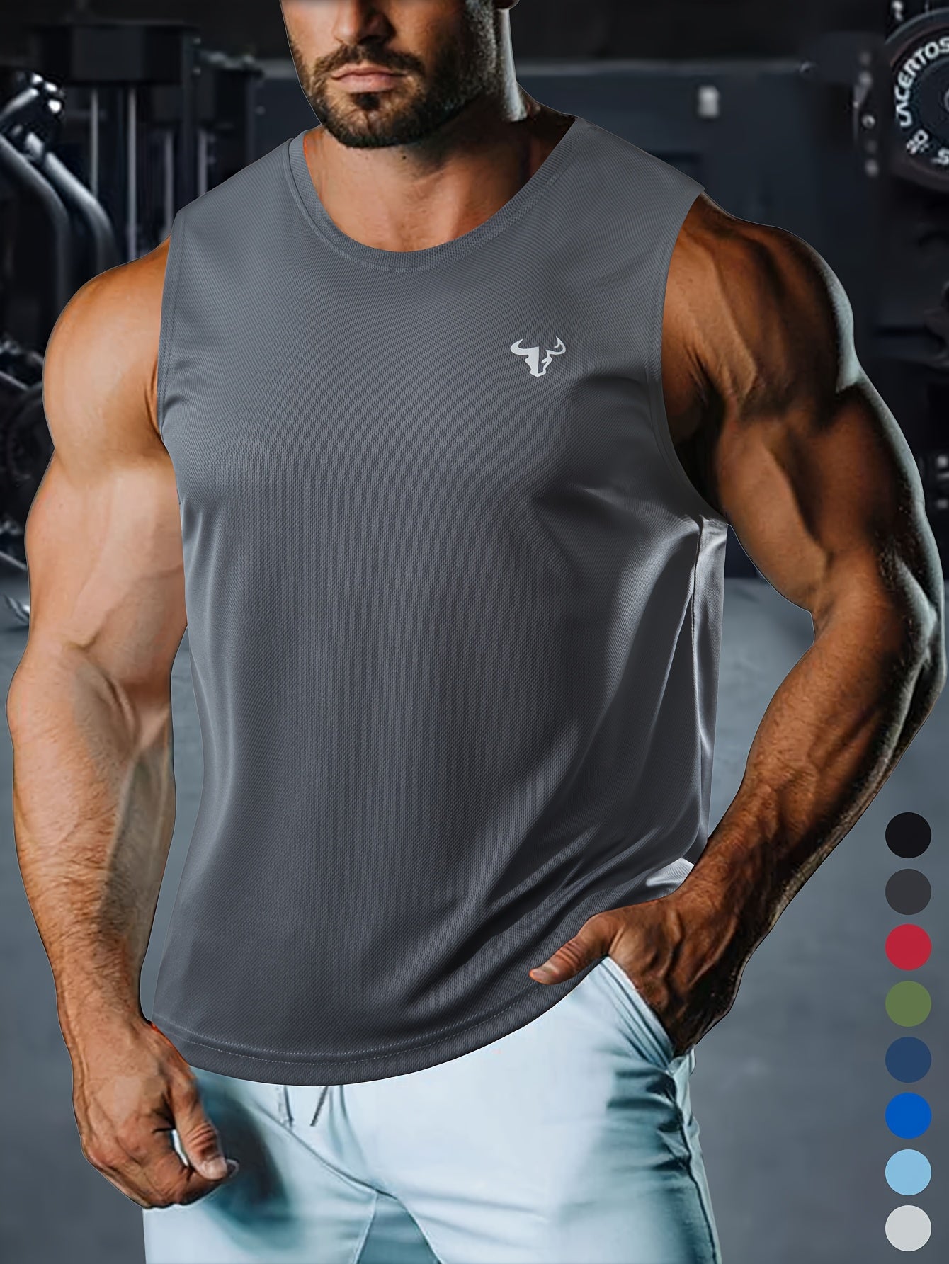 Camiseta Masculina Casual de Verão – Sem Mangas, Leve e Confortável