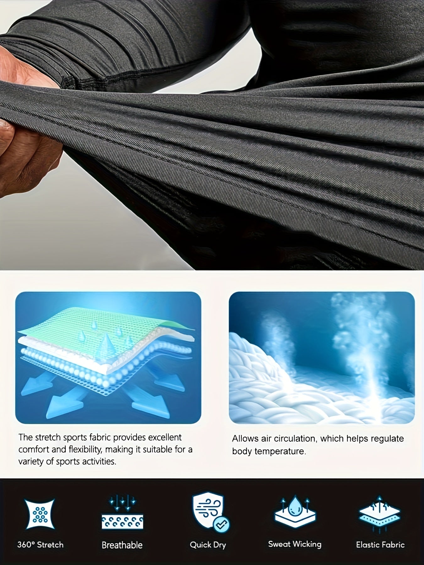 Camiseta de compressão masculina de manga comprida de alto desempenho CRAFT | Tecido de malha com gola redonda, secagem rápida, respirável e com absorção de umidade, ideal para fitness, corrida, boxe e uso casual. Leve e