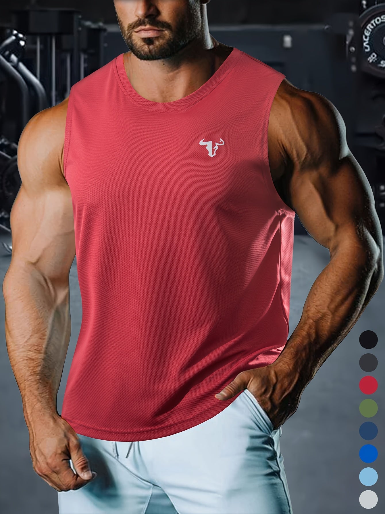 Camiseta Masculina Casual de Verão – Sem Mangas, Leve e Confortável