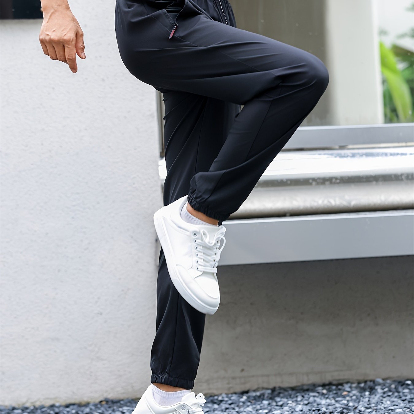 Calça Esportiva Masculina de Secagem Rápida – Leve e Respirável (Modelo Jogger)