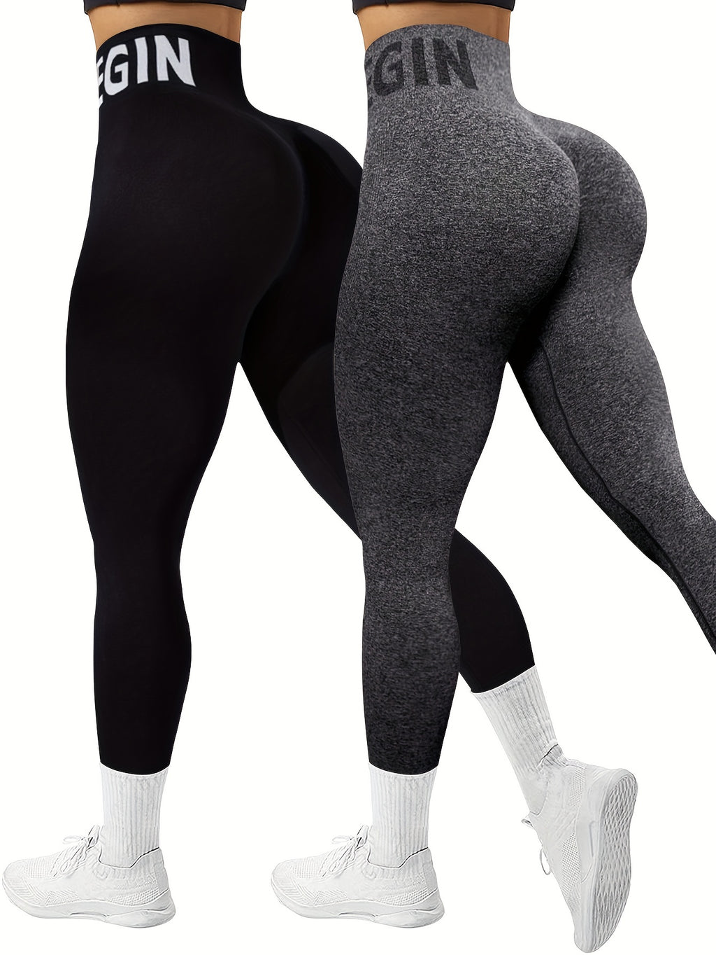 Conjunto de 2 Leggings Esportivas