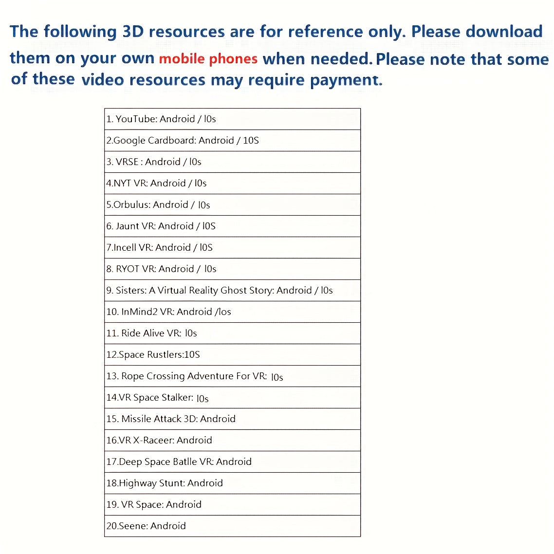 1 Óculos de Realidade Virtual 3D Inteligentes para iPhone e Smartphones Android com Lentes para Celular