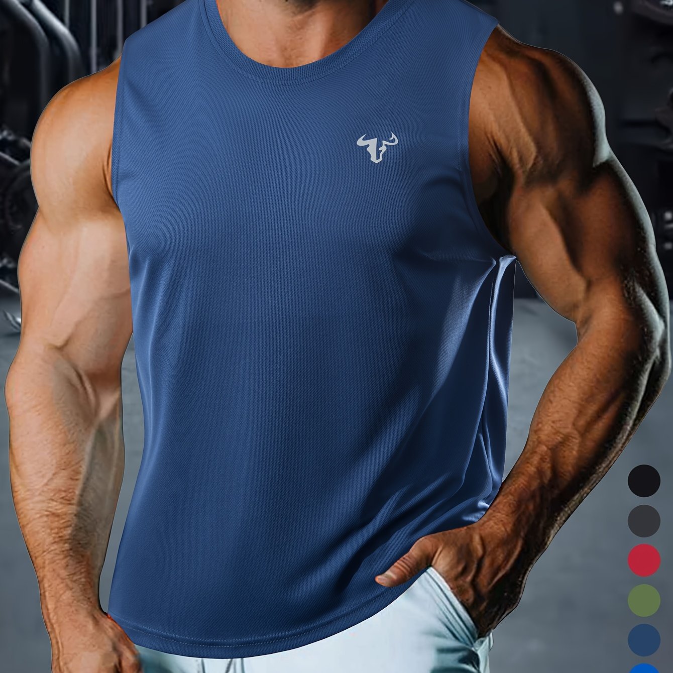 Camiseta Masculina Casual de Verão – Sem Mangas, Leve e Confortável