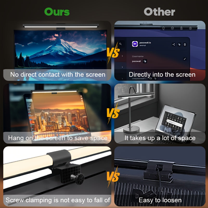 Barra de luz para monitor