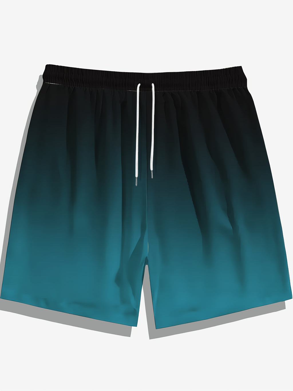 Calções Desportivos Masculinos Casuais e Elegantes – Estampa Degradê