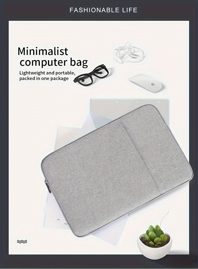 Bolsa para laptop MacBook de 13, 14 e 15 polegadas, capa protetora para laptop HP e Apple.