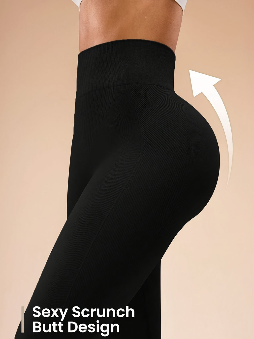 Leggings femininas Slow Yoga sem costura, elásticas, respiráveis e de secagem rápida.