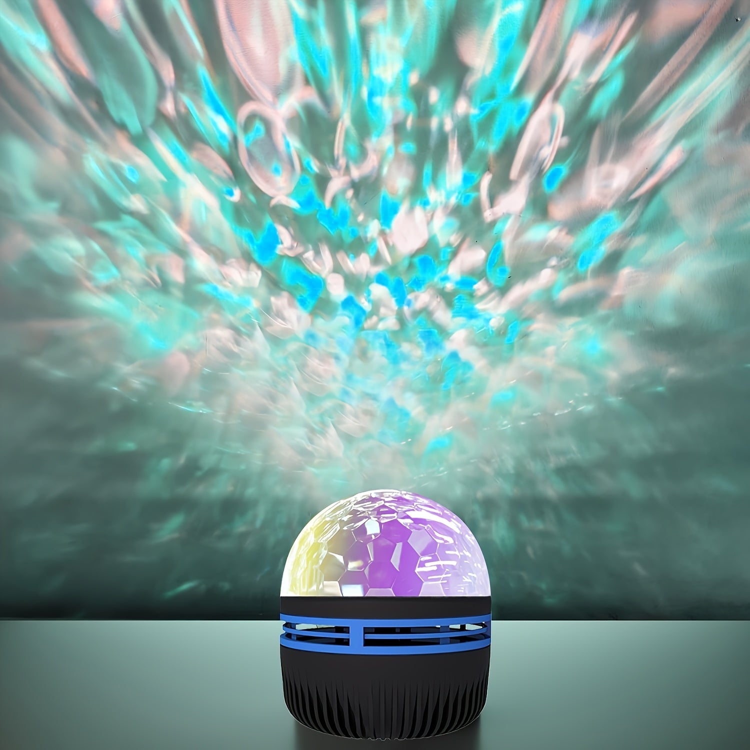 Bola Mágica com Projeção de Efeito Ondulatório na Água