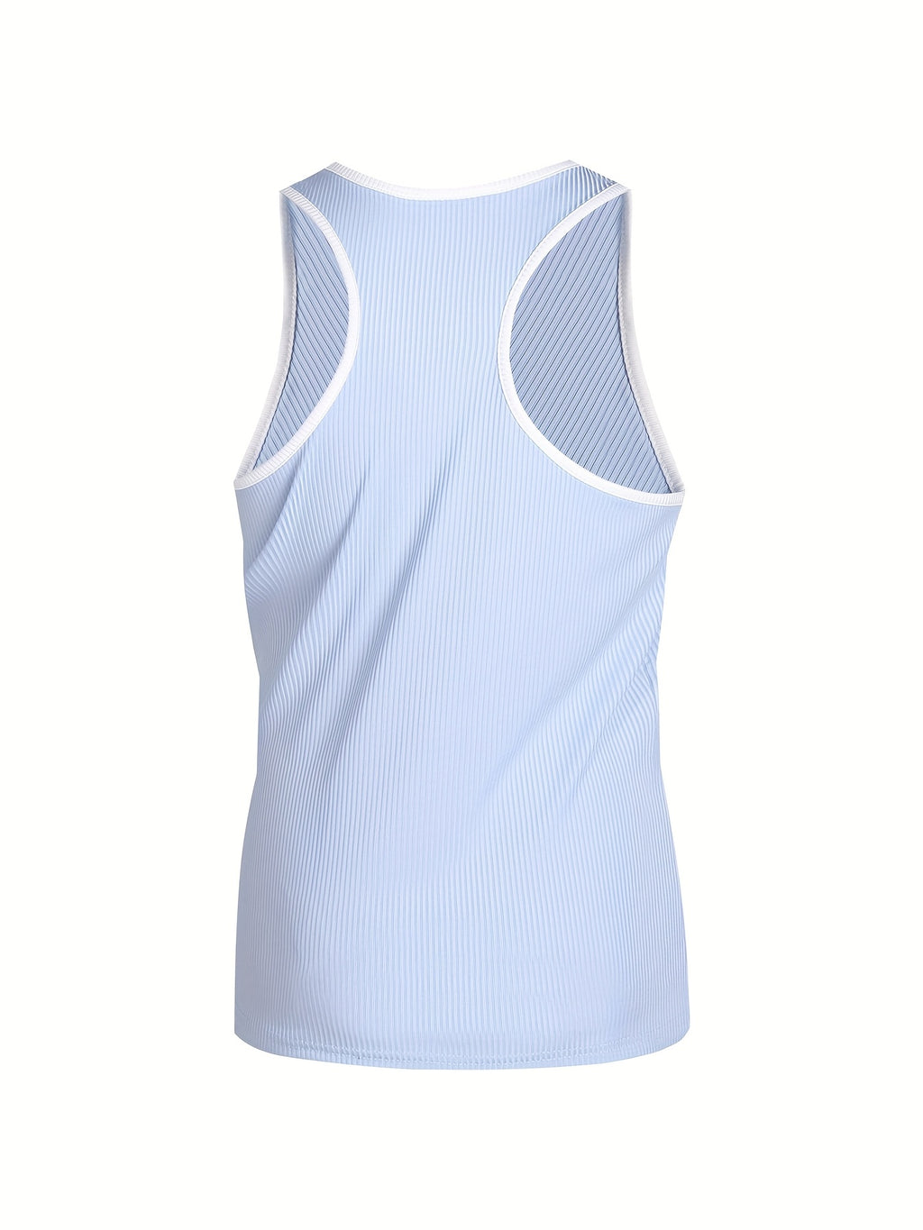 Camiseta Regata Masculina de Malha – Verão, Slim Fit e Estampa Casual