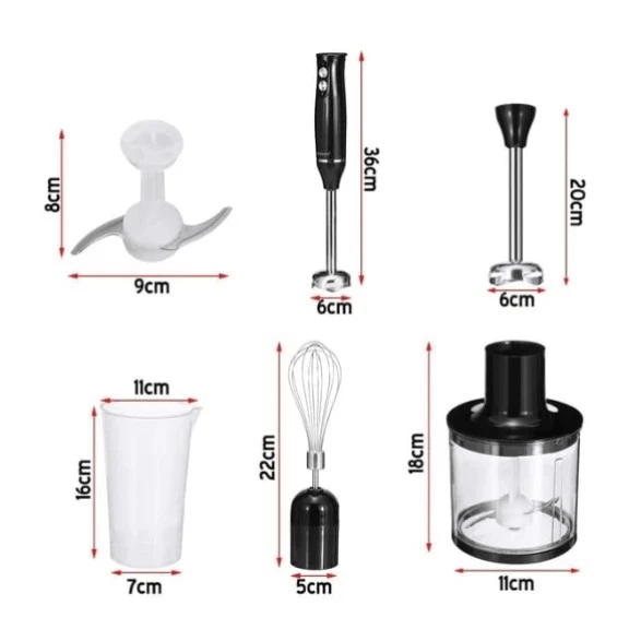 Kit Liquidificador e Processador 4 em 1 Sokany – Versatilidade para Diversos Alimentos