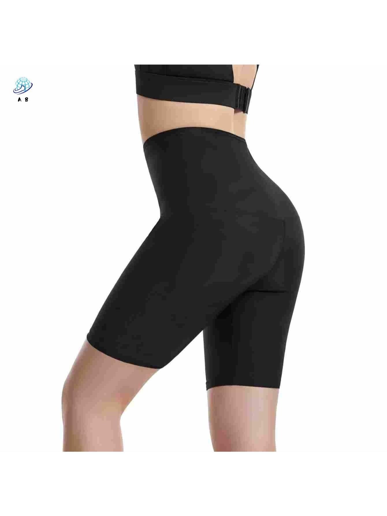 Short Legging Sauna Feminina de Cintura Alta