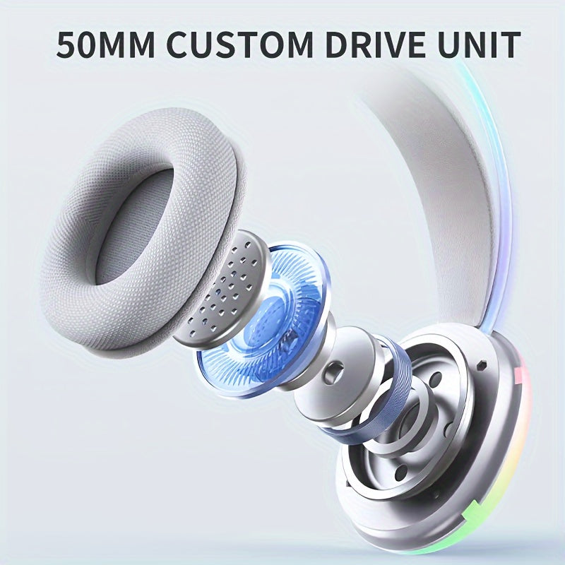 Fones de ouvido para jogos ONIKUMA X25 com microfone | Iluminação RGB completa, som surround 7.1 intra-auricular com redução de ruído, conector de 3,5 mm com fio para PS4, PS5, Xbox One e PC - Não compatível com USB