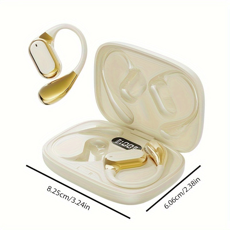 Novo estilo 2025: Fones de ouvido supra-auriculares True Wireless para música, graves potentes, som estéreo 9D, chamadas em HD, compatíveis com Android e iPhone, fones de ouvido esportivos e inteligentes, tema anime, sem f