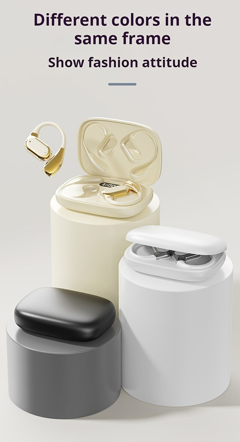 Novo estilo 2025: Fones de ouvido supra-auriculares True Wireless para música, graves potentes, som estéreo 9D, chamadas em HD, compatíveis com Android e iPhone, fones de ouvido esportivos e inteligentes, tema anime, sem f