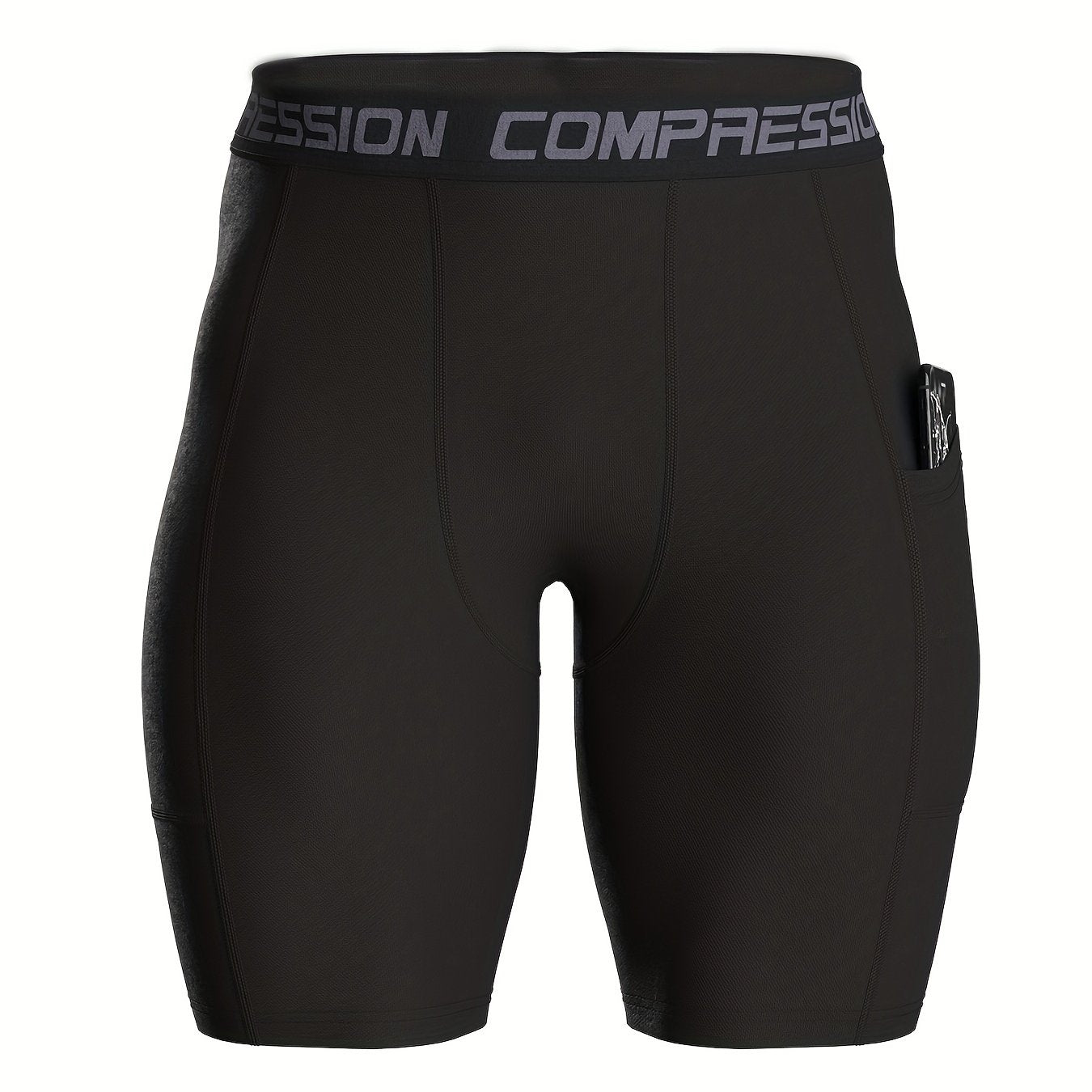 Calções de Ciclismo Masculinos – Compressão, Respiráveis e Secagem Rápida