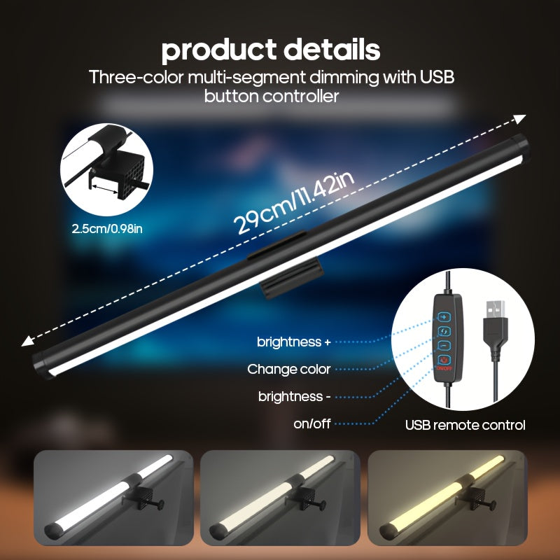 Barra de luz para monitor