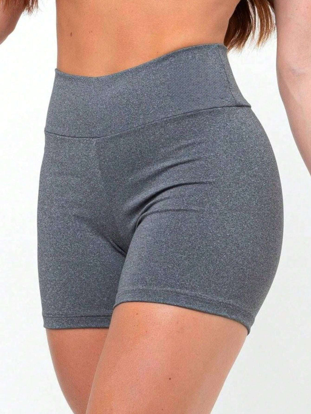 Conjunto com 2 shorts de cintura alta