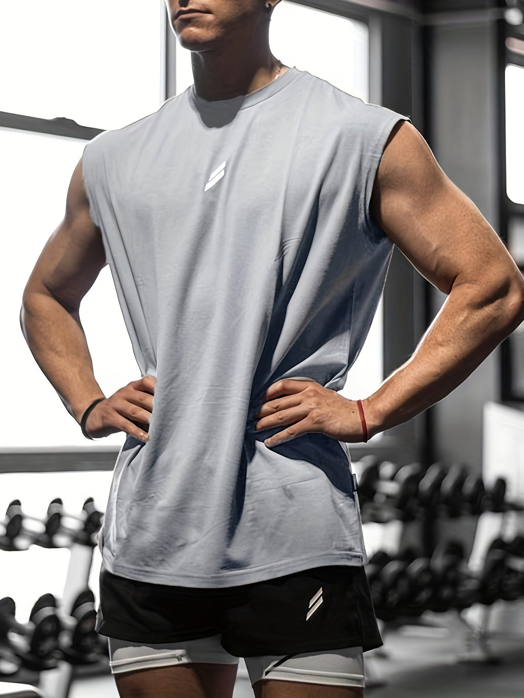 Camiseta Fitness Masculina de Verão – Secagem Rápida e Respirável