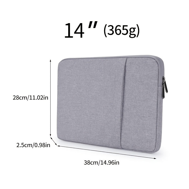 Bolsa para laptop MacBook de 13, 14 e 15 polegadas, capa protetora para laptop HP e Apple.