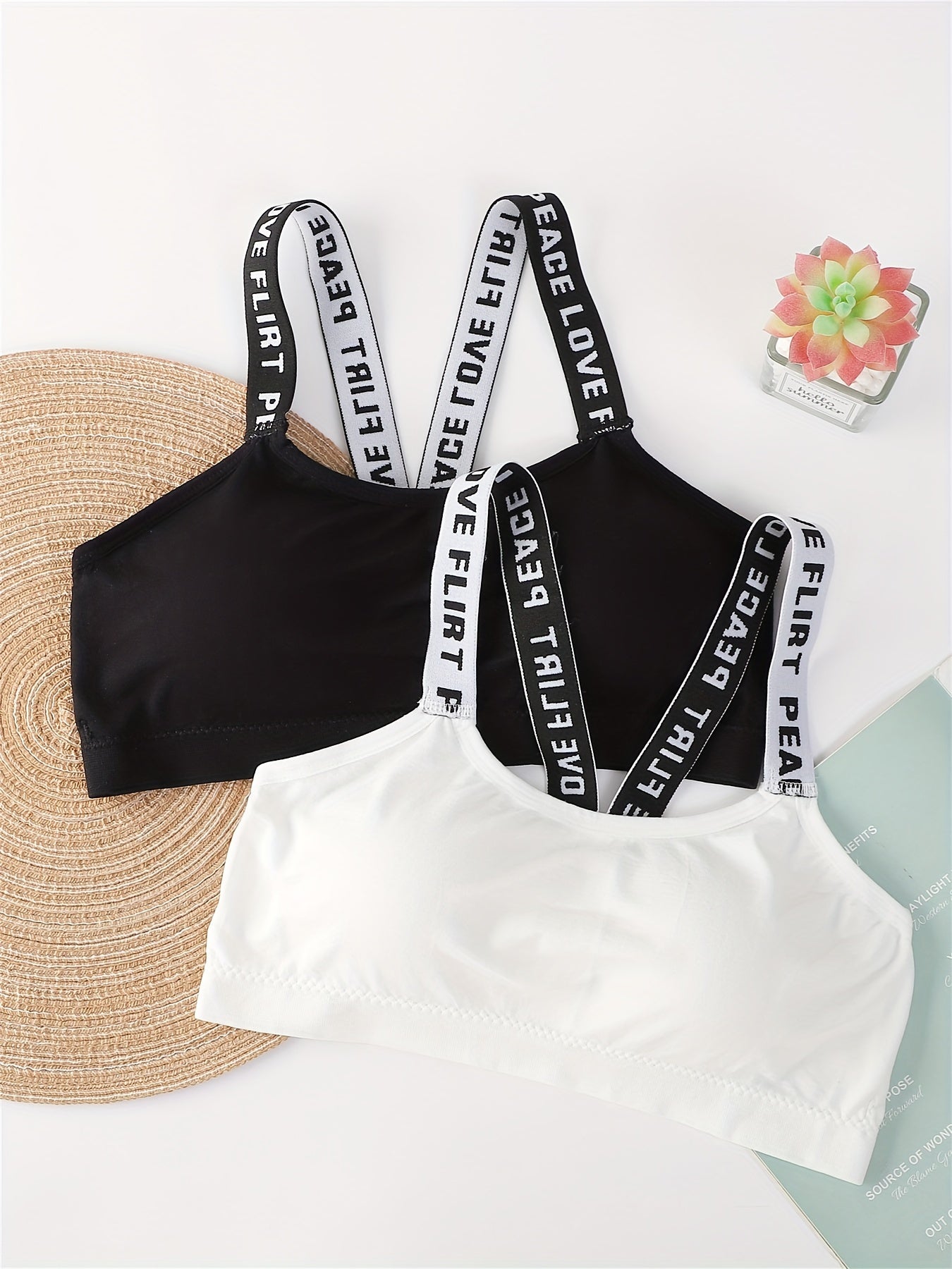 Conjunto de 2 top esportivos femininos