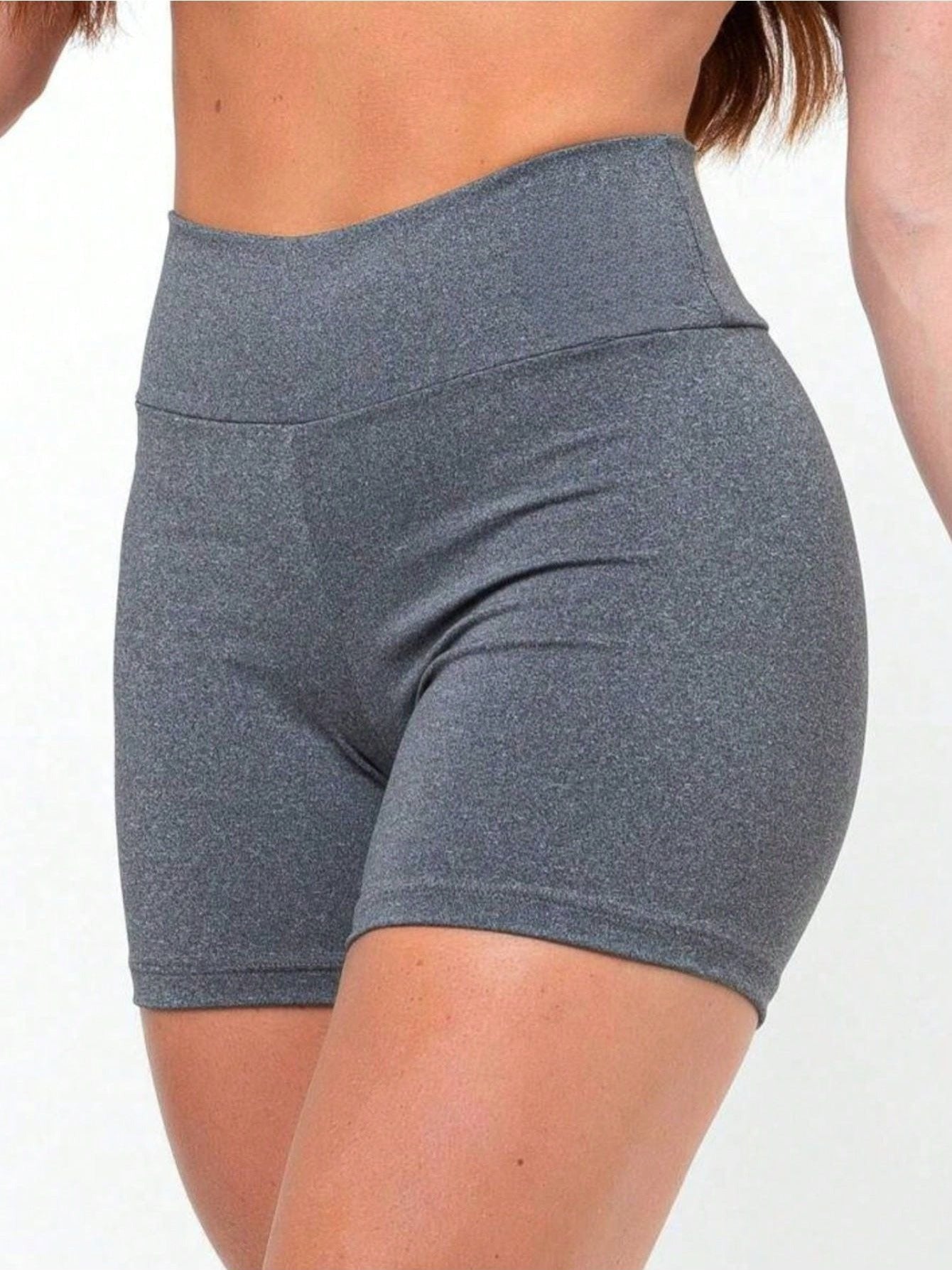 Conjunto com 2 shorts de cintura alta